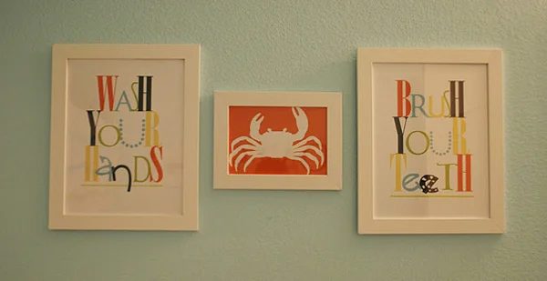 Bright Kids Bathroom Reveal