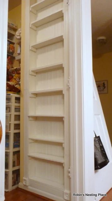 Pantry Recessed Shelf