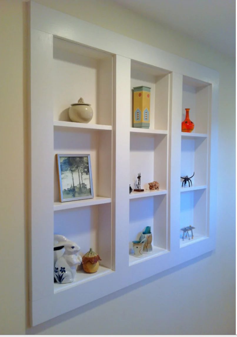 In-Wall Display Case