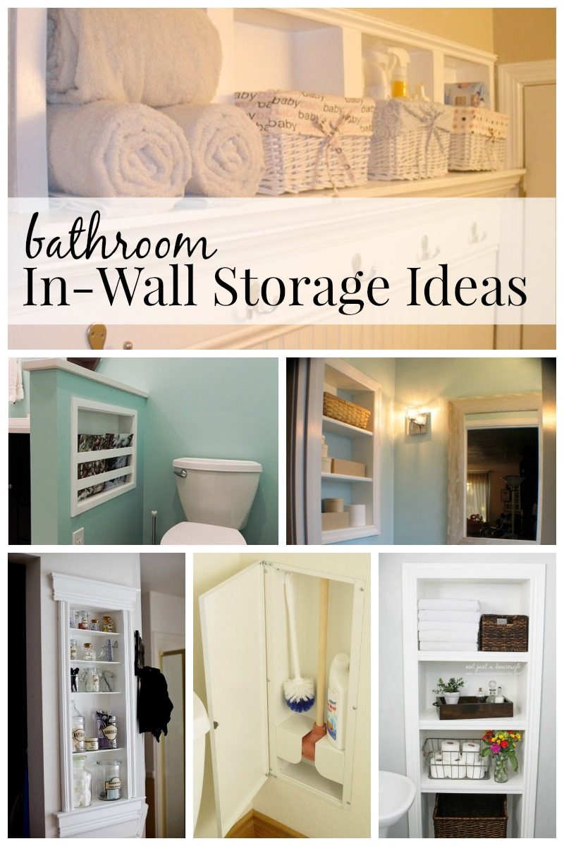 Bathroom In-Wall Storage options