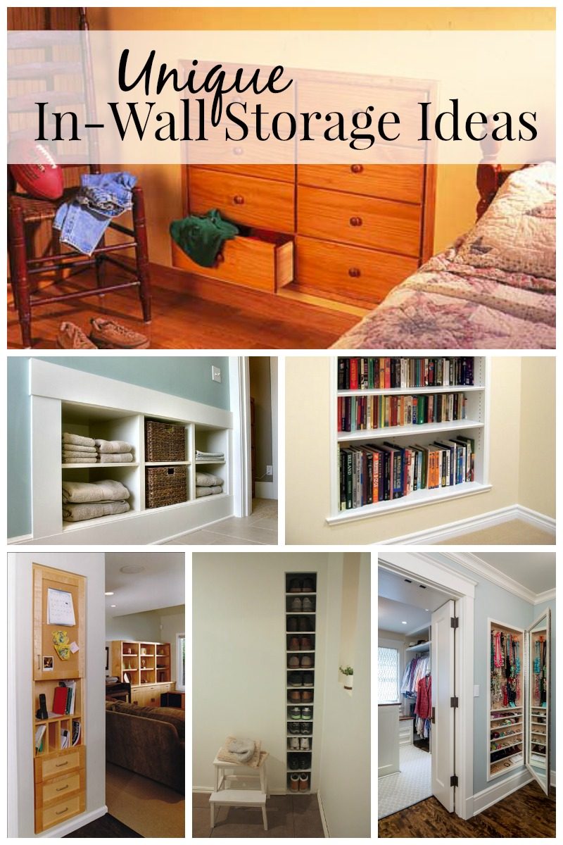 Unique In-Wall Storage options via Bekob.com