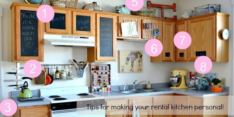 Bring Personality to Your Rental Kitchen