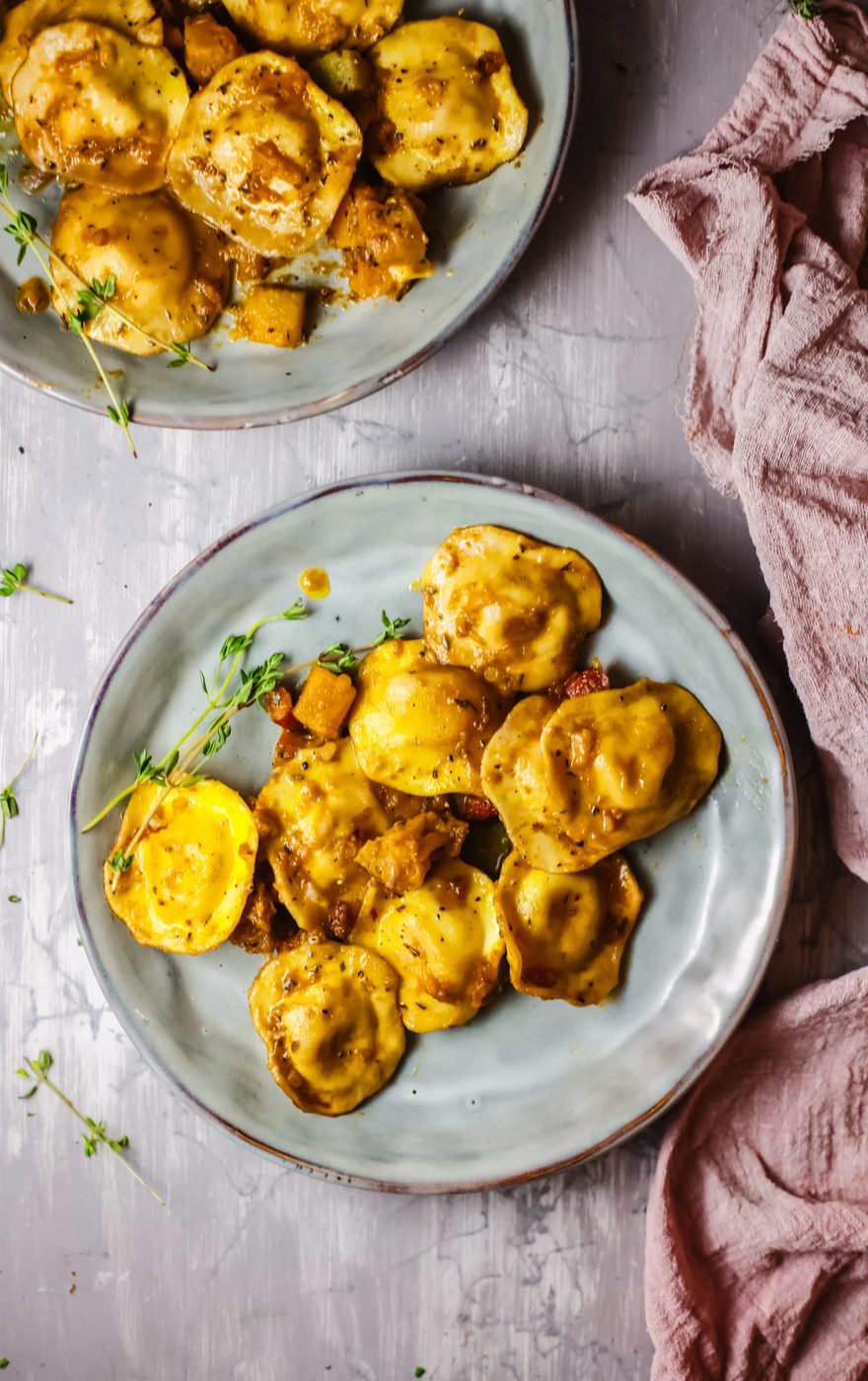 Brown Butter Pumpkin Ravioli