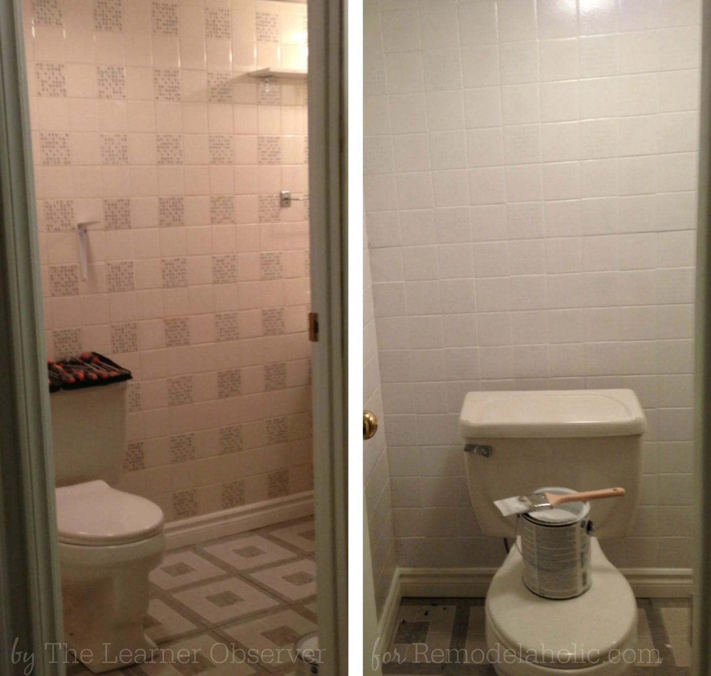 How to paint tile by The Learner Observer on Bekob.com