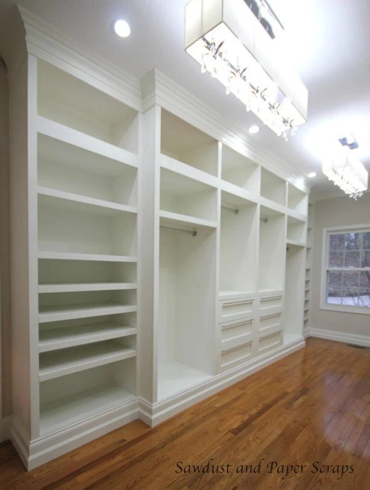 Sawdust Girl master closet