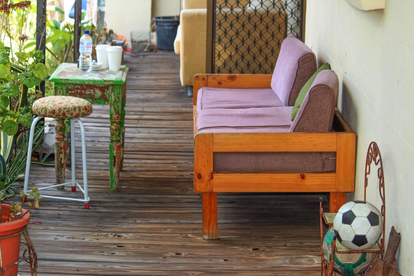 Eclectic Porch