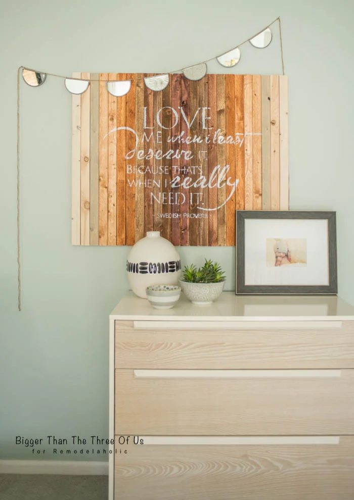 Handmade Wall Decor: Ombre Wood Wall Art by Bigger Than The Three Of Us for Bekob