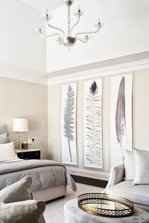 tall feather art, large Handmade wall decor (via DecorPad)