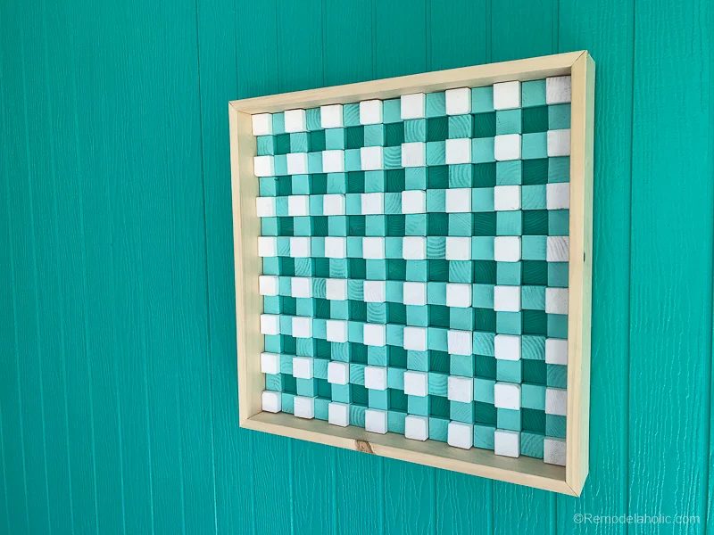 Handmade Wood Wall Art for Patio (Bekob)