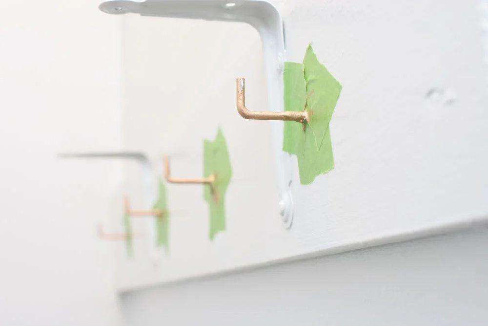 rub n buff on pantry hooks, Craftivity Designs on Bekob