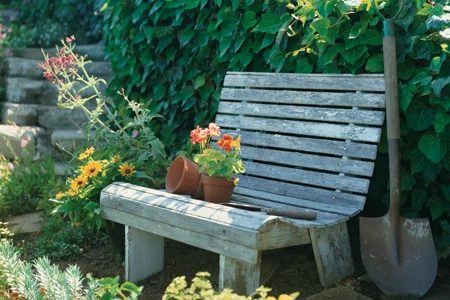 build a garden bench, This Old House