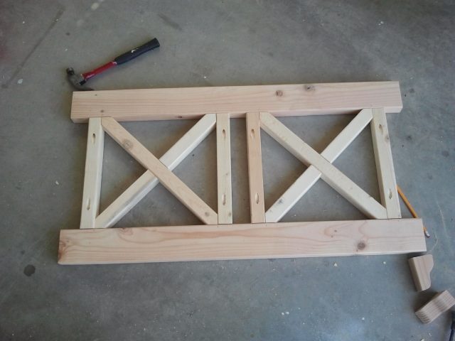 Red Hen Home build a bench back 2