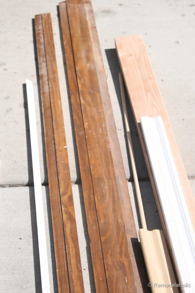 how to build a large chunky frame for a chalkboard-2b