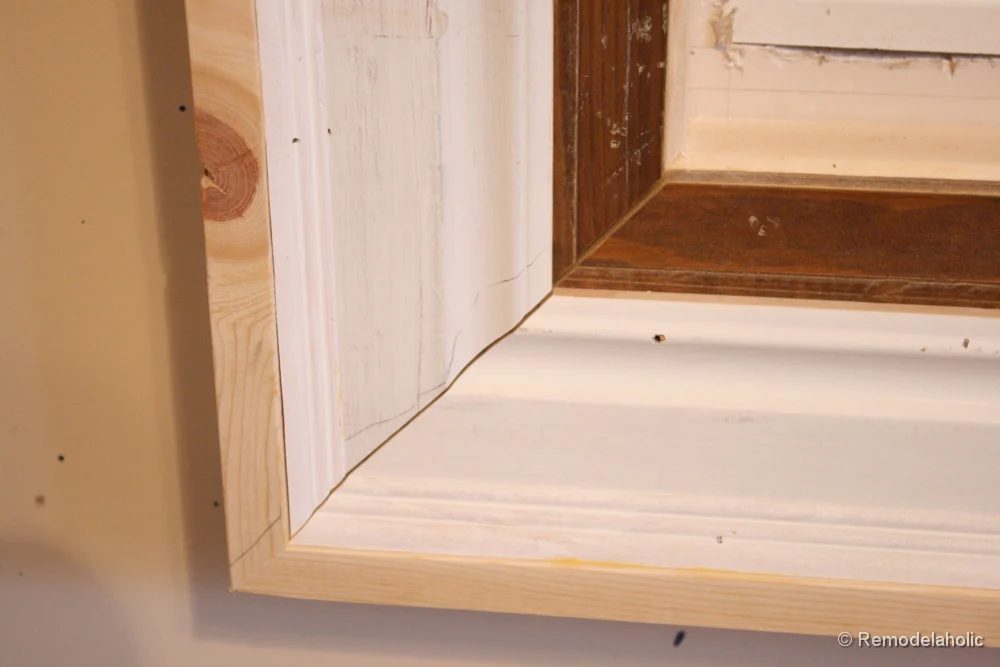 how to build a large chunky frame for a chalkboard-7 (1)