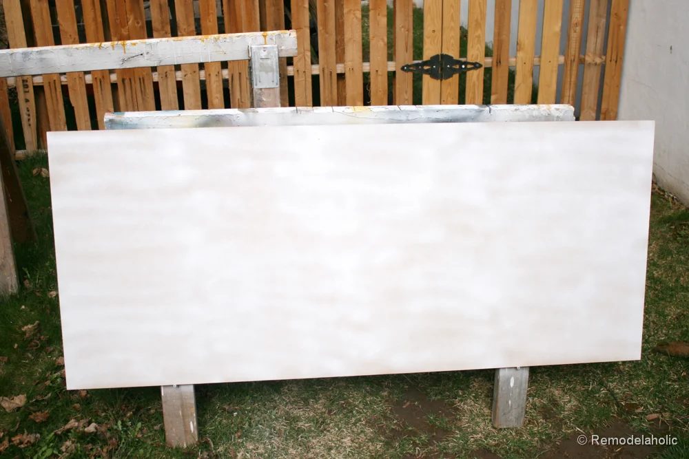 how to build a large chunky frame for a chalkboard-34