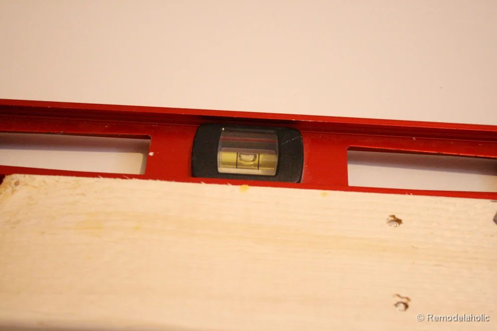 how to build a large chunky frame for a chalkboard-6 (4)