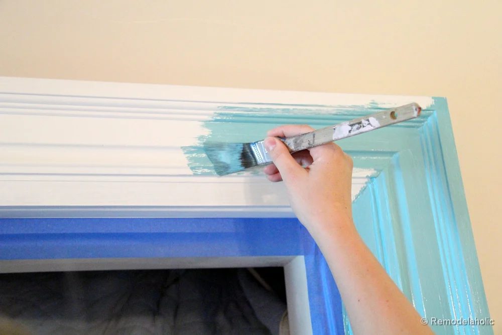 how to build a large chunky frame for a chalkboard-47