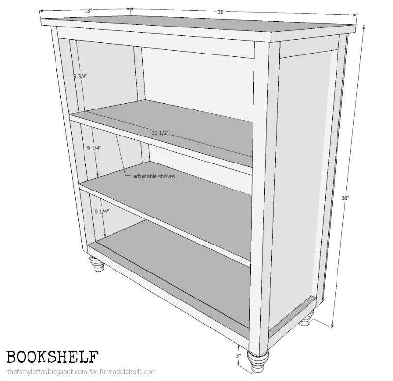 how to build a bookshelf with adjustable shelves