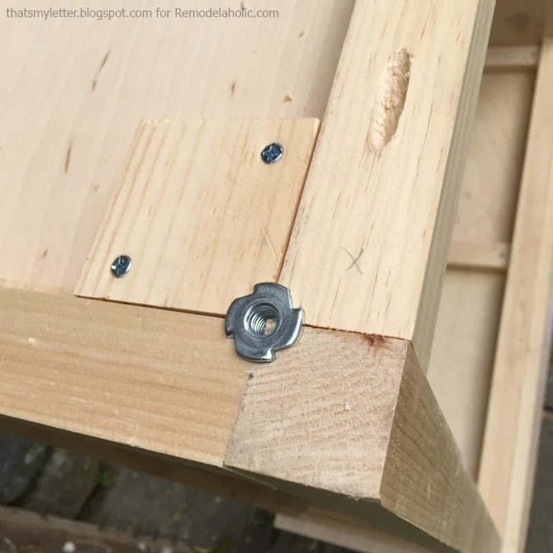 how to build a bookshelf with adjustable shelves, feet hardware