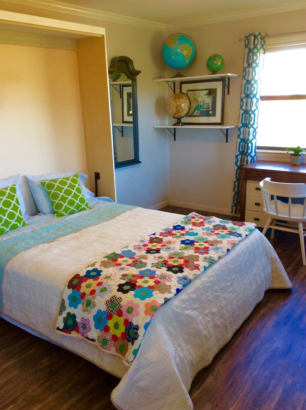 murphy bed for the craft room The Weekend Country Girl