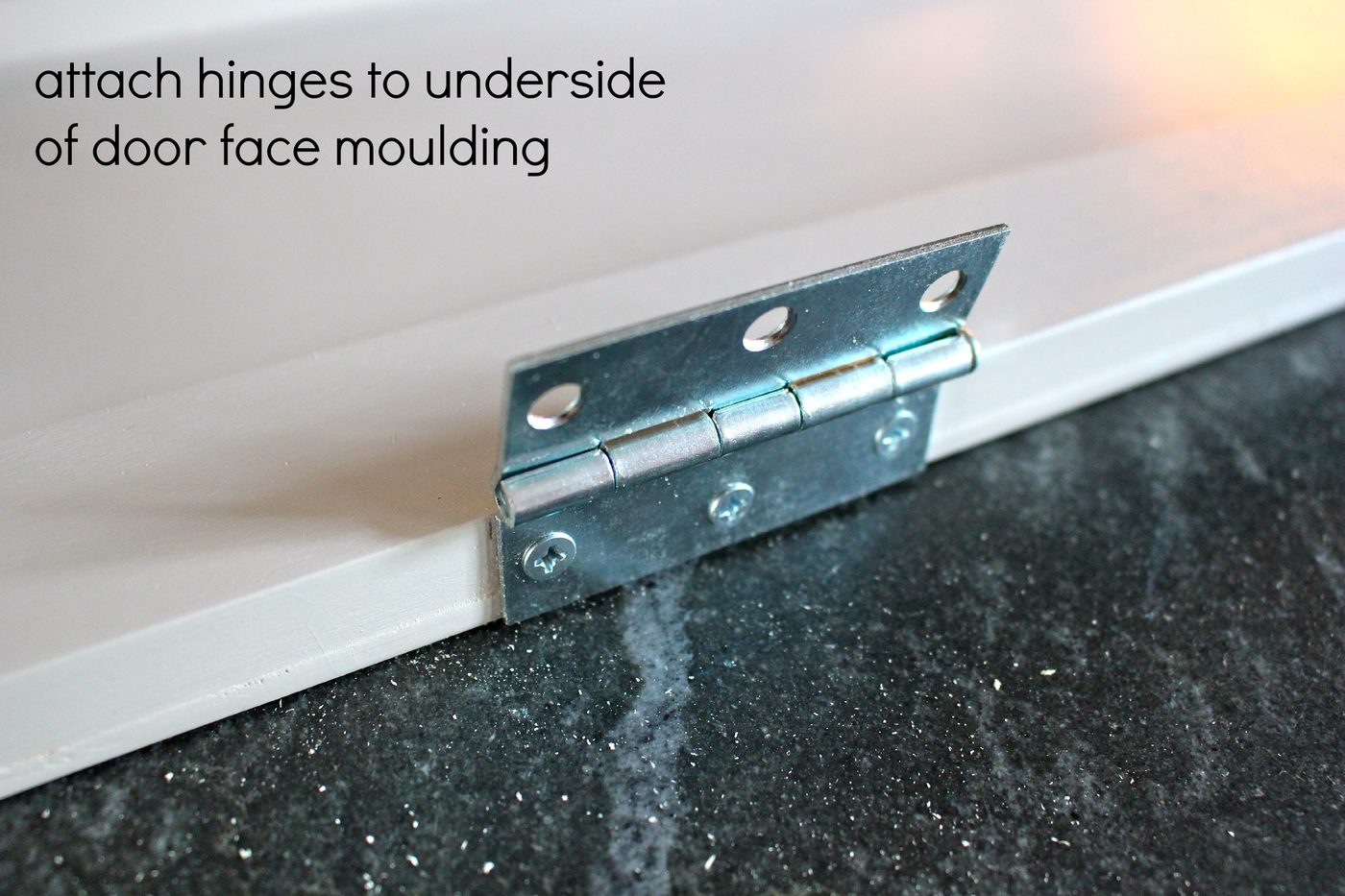 over fridge cabinet hinges