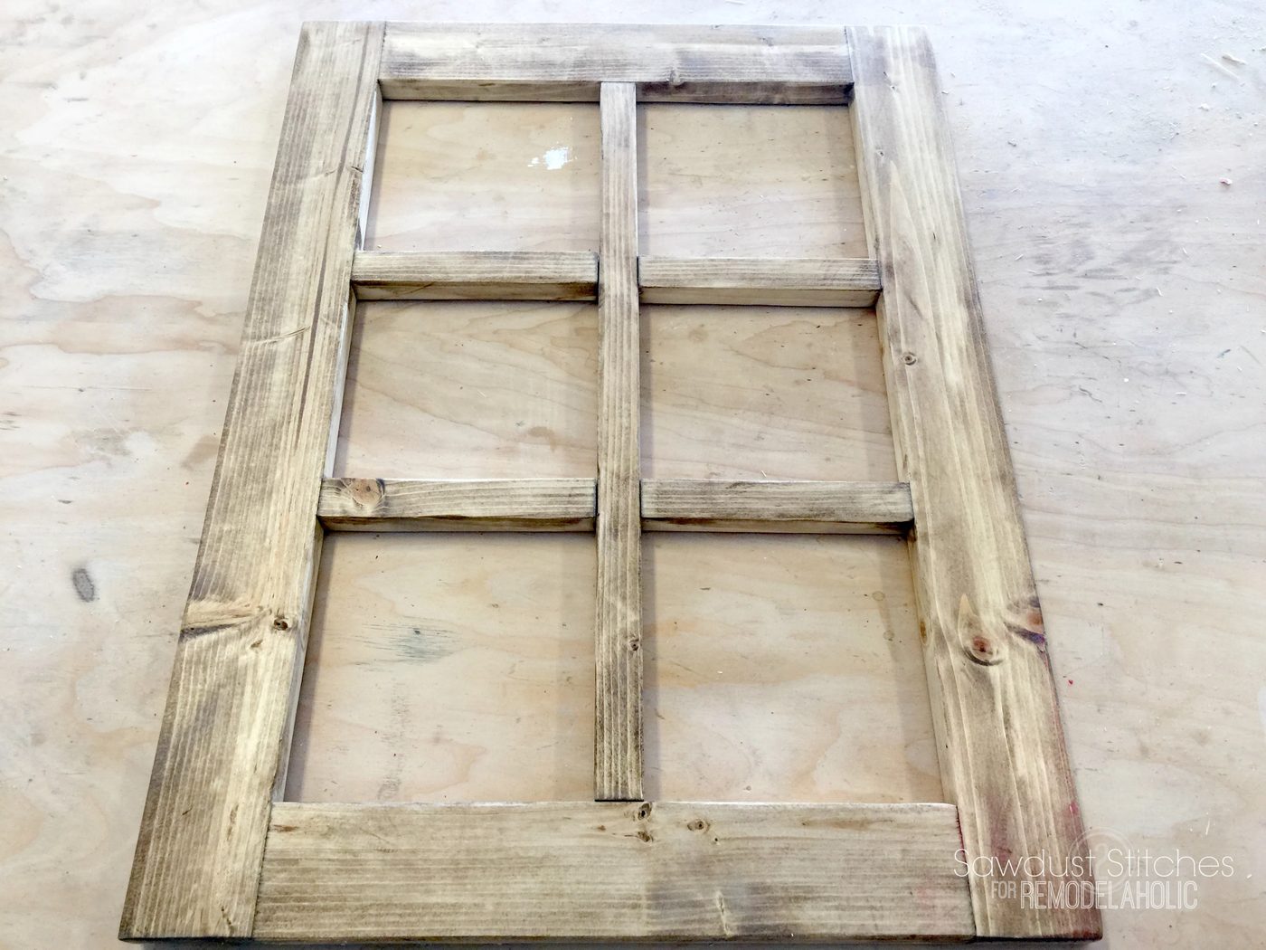 Handmade Rustic Window Frame By Sawdust2Stitches For Bekob.com