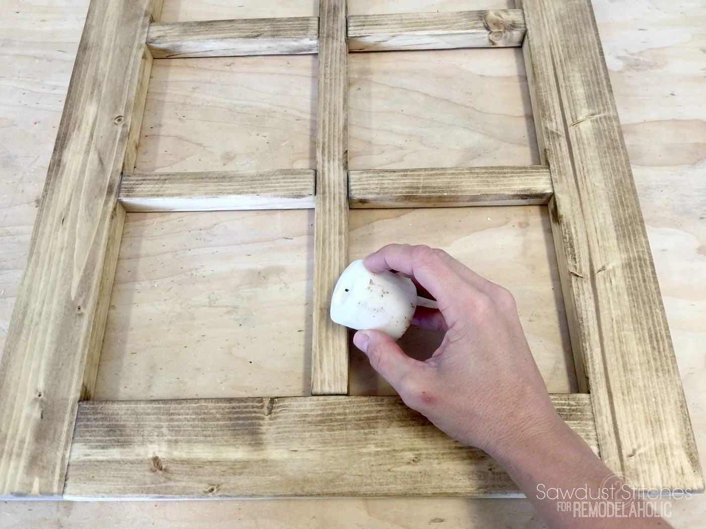 Handmade Rustic Window Frame By Sawdust2Stitches For Bekob.com 2
