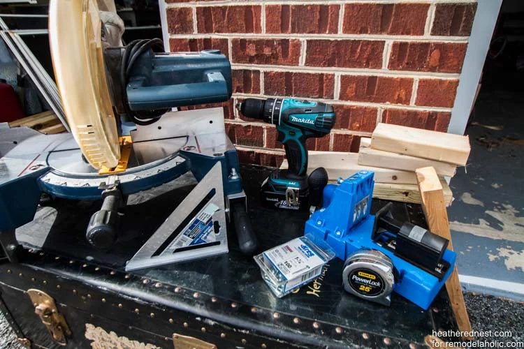straightforward Handmade bike rack walkthrough to organize your garage NOW! Bekob.com via heatherednest.com