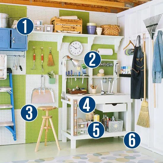 Get This Look - direct Tips for Garage Organizing from Bekob
