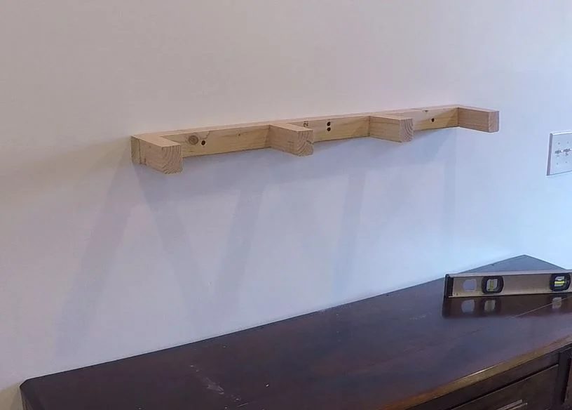 Bekob Floating Shelf Interior Installed