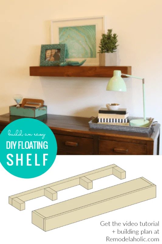 Customizable Floating Shelf