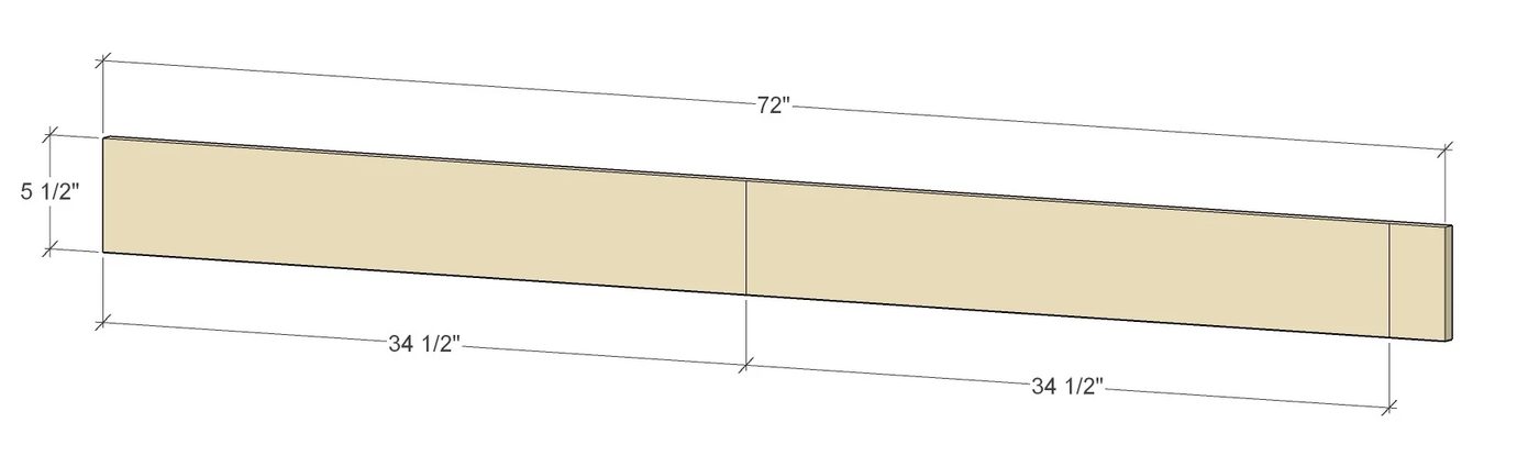 Bekob Floating Shelf 5.5