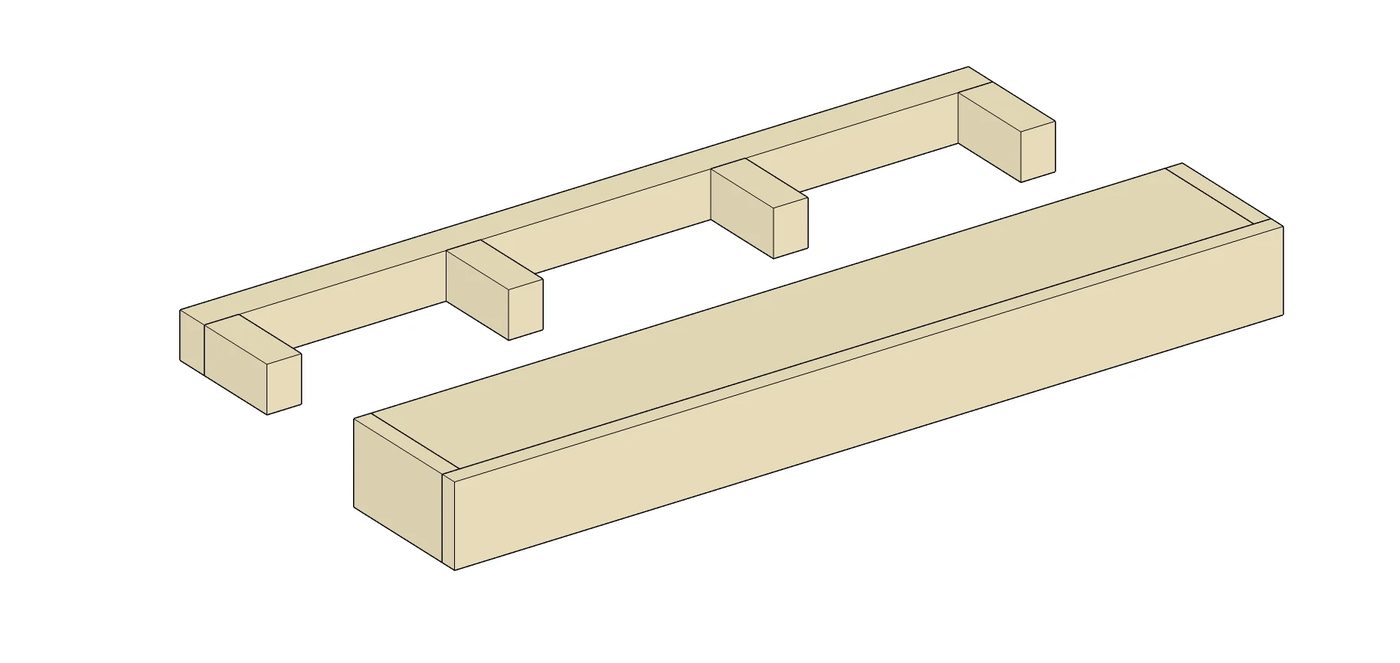 Bekob Floating Shelf Assemble Step 7