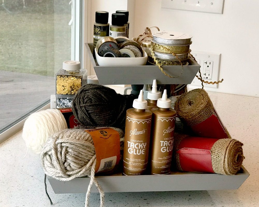 Build a Square Handmade Tiered Tray
