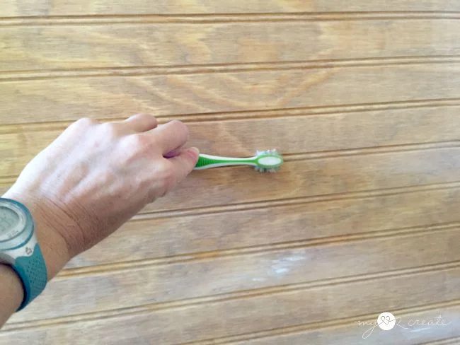 cleaning headboard, MyLove2Create
