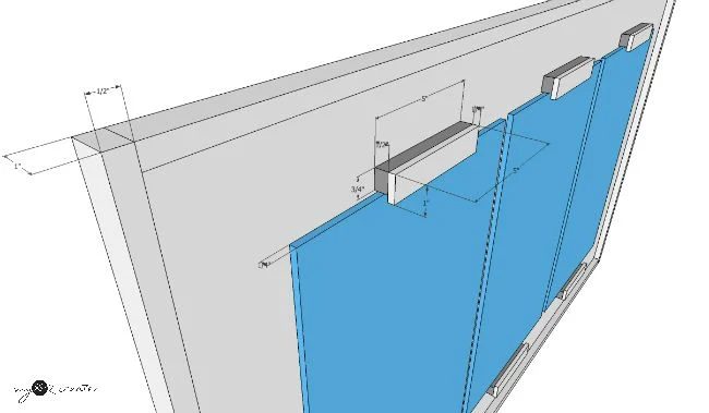 Triptych Frame, photo holder dimensions