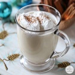 homemade eggnog