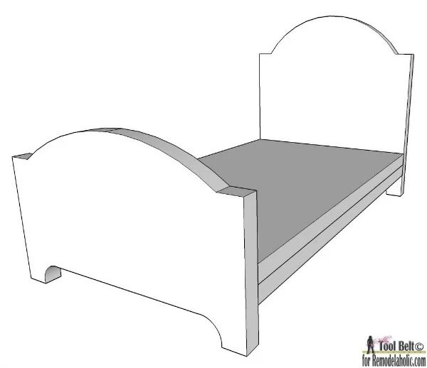 Baby Doll Bed Plans For 18 Inch Dolls Or Smaller, first-time Woodworking Instructions And Doll Bed Template #Bekob