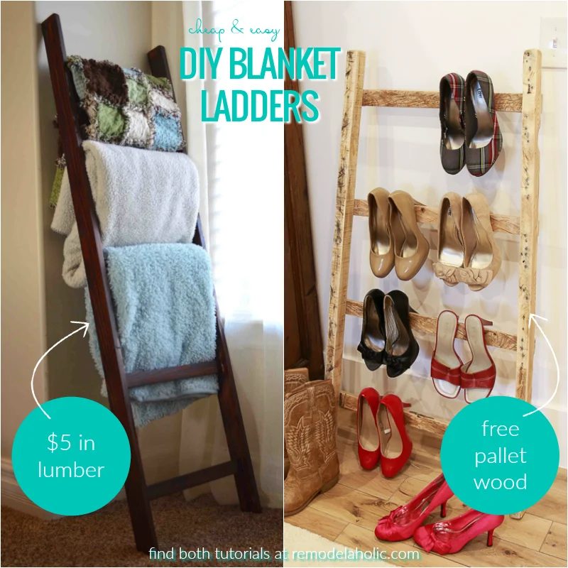 Diy Blanket Ladders @Bekob
