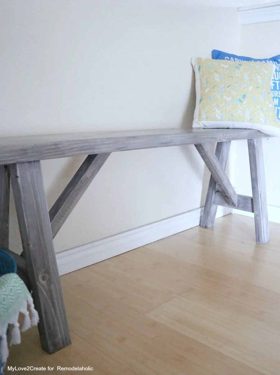 straightforward Handmade farmhouse wood bench plans, Bekob