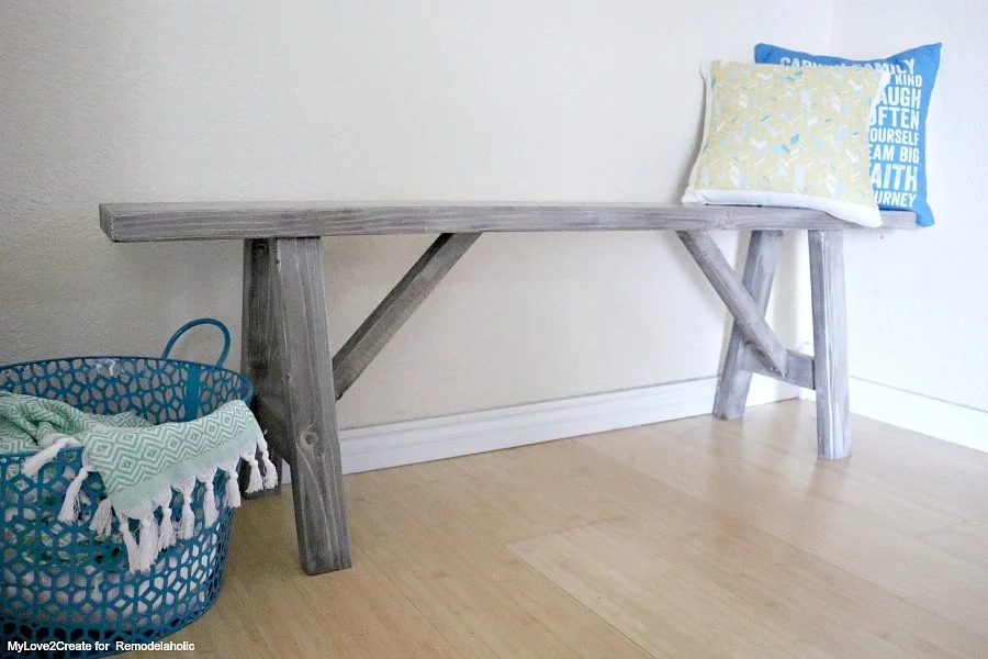 Build An straightforward Handmade Wood Bench for Just $25