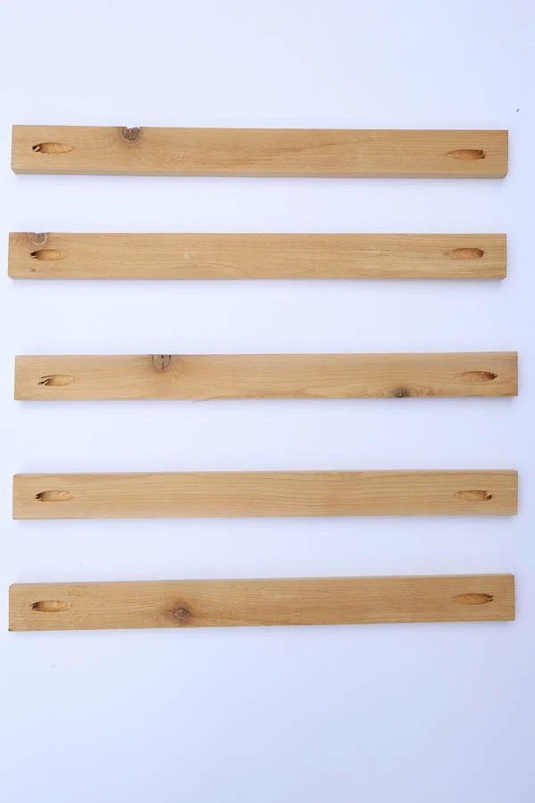 straightforward Handmade Vertical Wall Planter Ladder Building walkthrough Angela Marie Made Featured On Bekob (2)