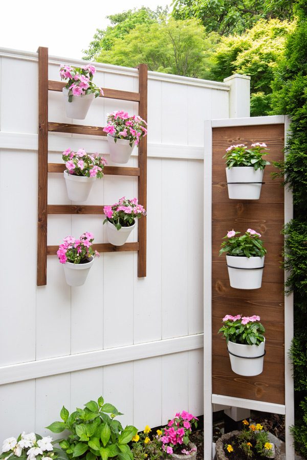Two Vertical Planter Building Tutorials Angela Marie Made Featured On Bekob
