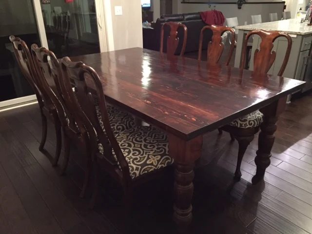 How to build a farmhouse table | construction2style