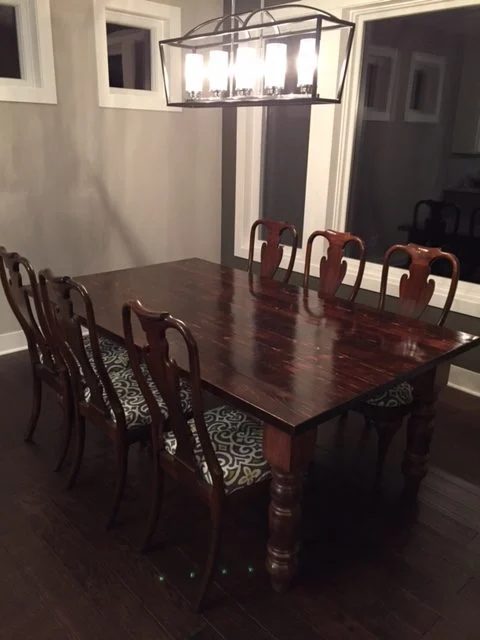 How to build a farmhouse table | construction2style