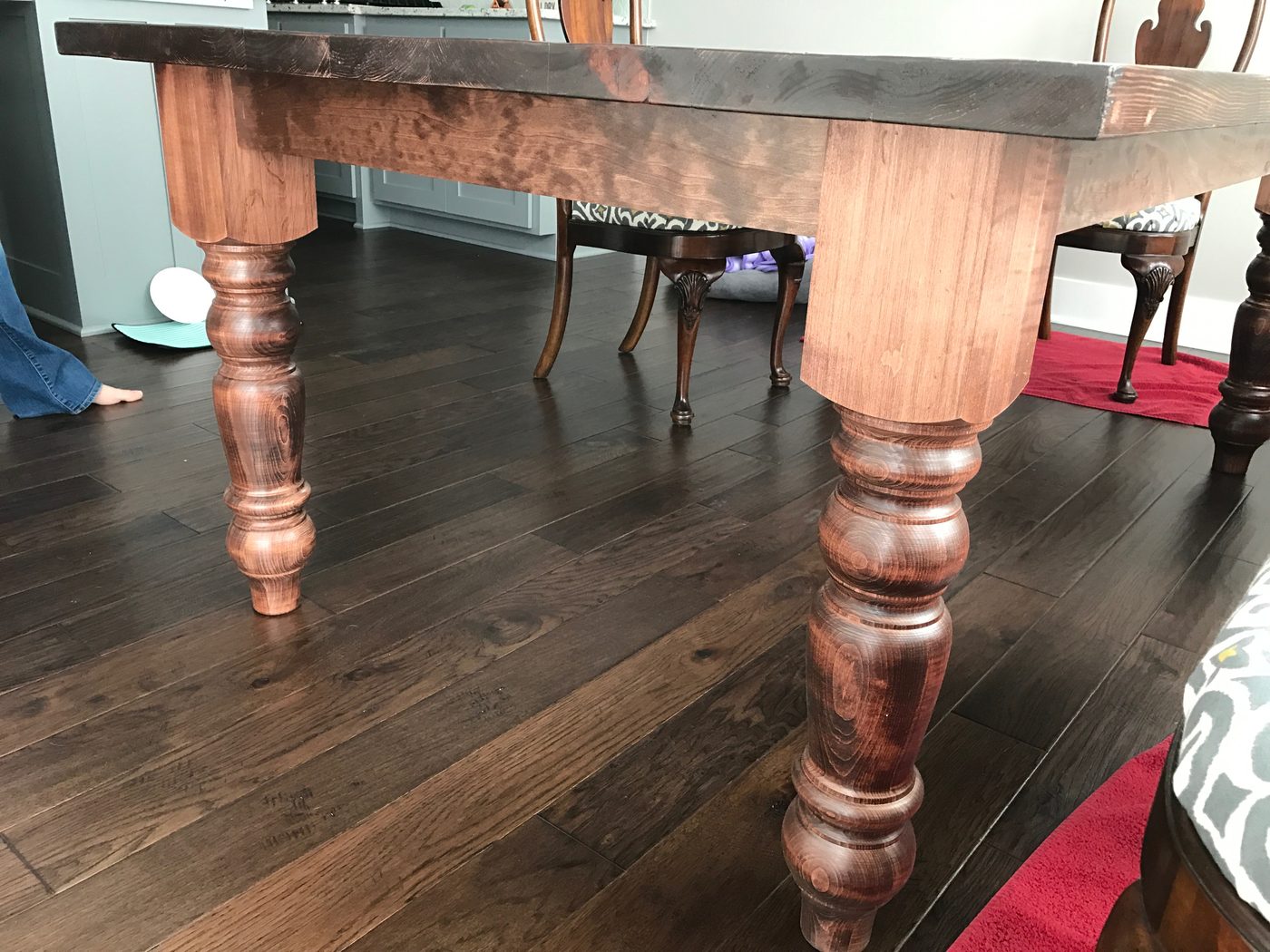 How to build a farmhouse table