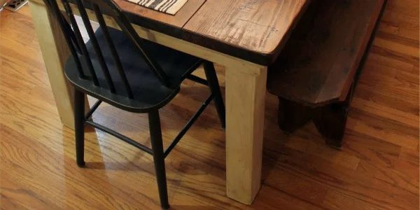 Build a Farmhouse Table For Under $100