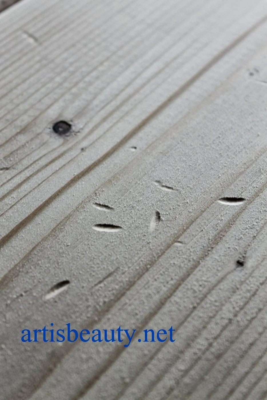 chain dings and character on a handmade farmhouse table, featured on Bekob.com