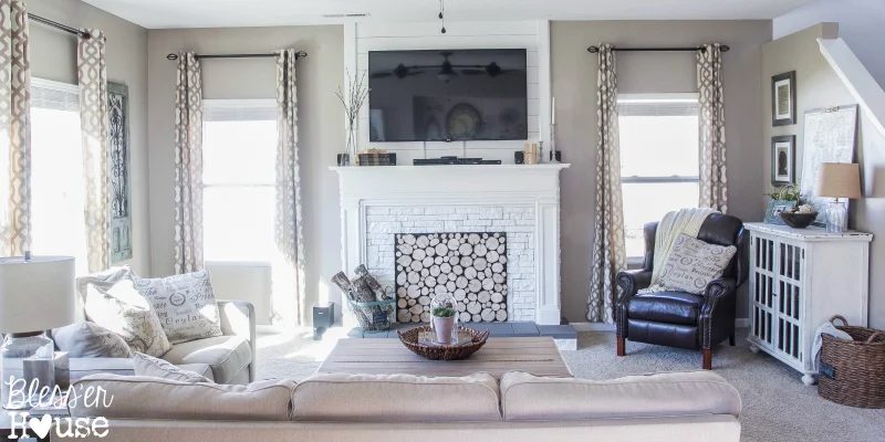 Build a Faux Fireplace
