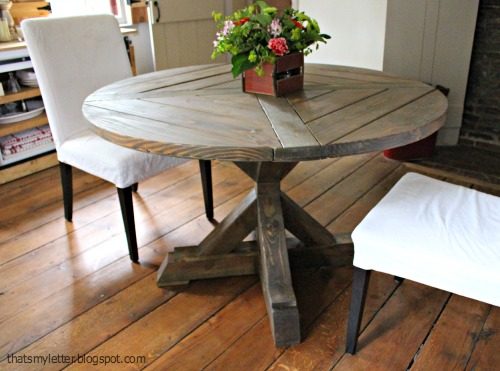 x base round table